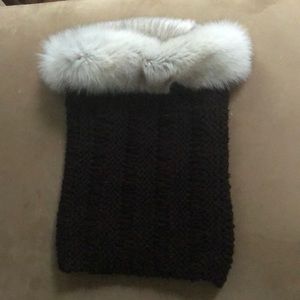 Fur infinity scarf